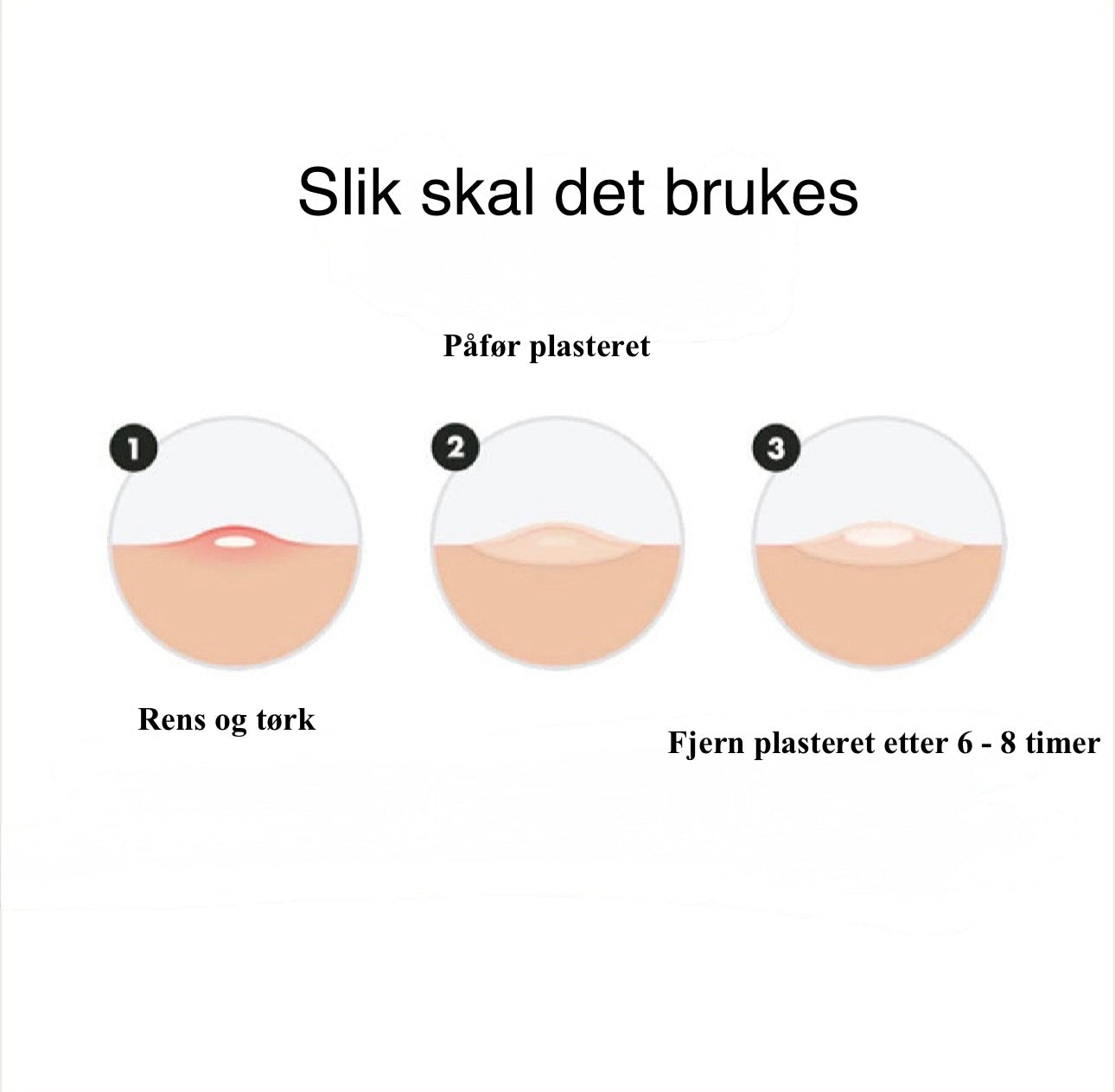 Cleara™️ Hydrokolloid akneplaster